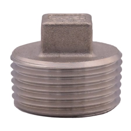 1-1/2 SS316 SQUARE PLUG